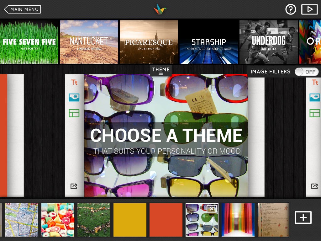 Haiku Deck Tutorial: Choosing a theme in Haiku Deck