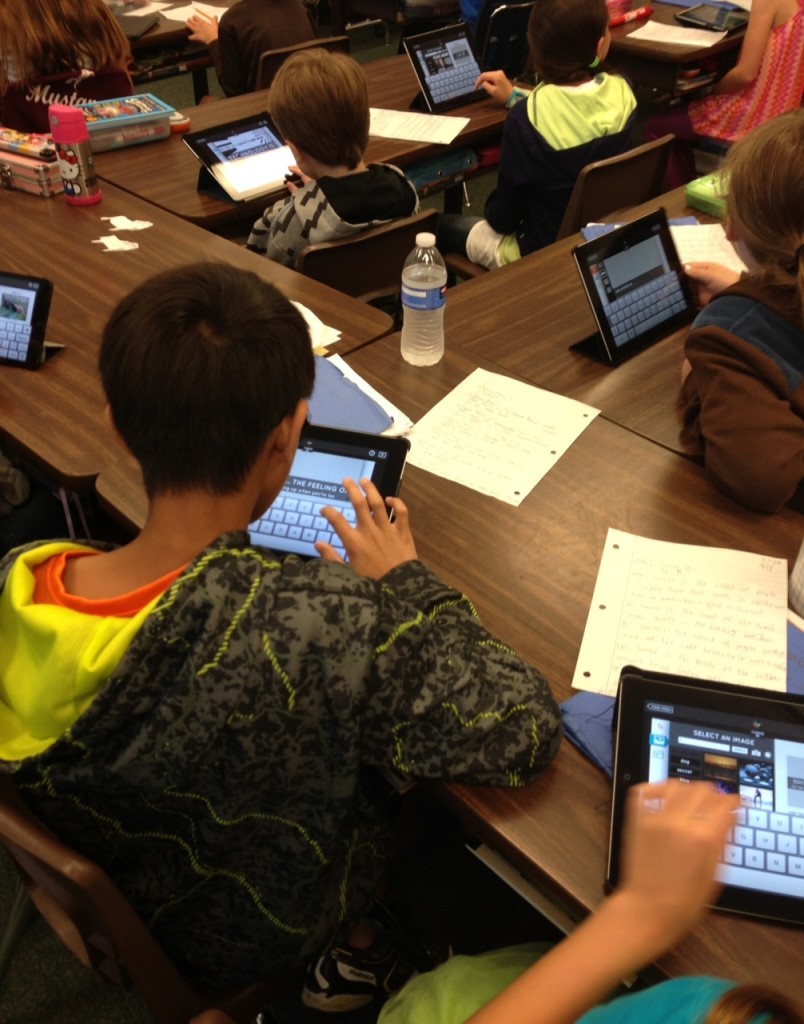 iPads in the Classroom: 4th Graders using Haiku Deck at Acacia Elementary