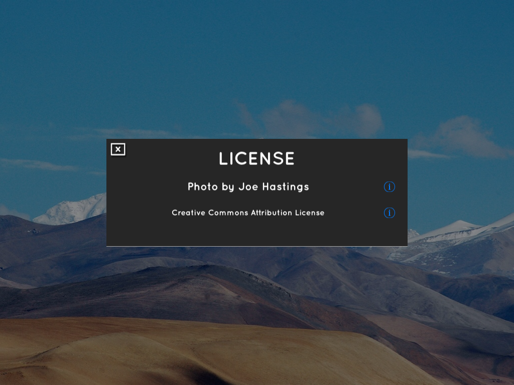 Photography Project Ideas: Creative Commons image credit in Haiku Deck