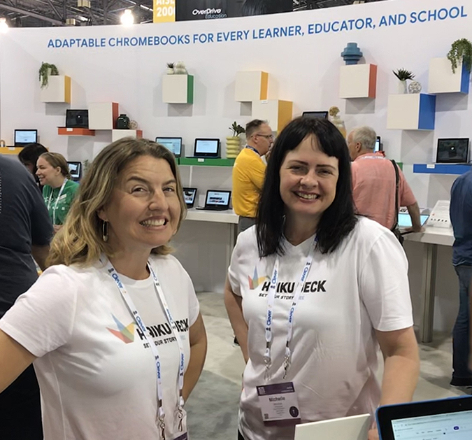 Google Booth at ISTE